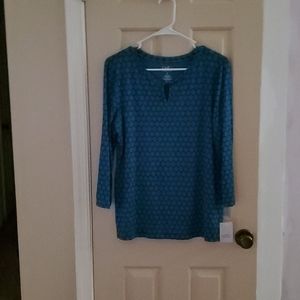 Croft and Barrow long sleeve top